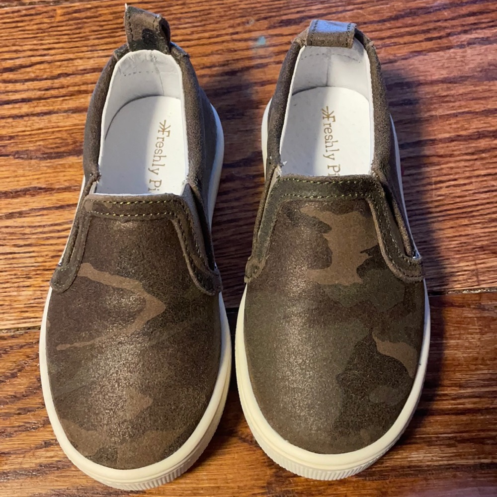 Freshly picked camo slip on